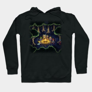 Chrono Camping PIxels Hoodie